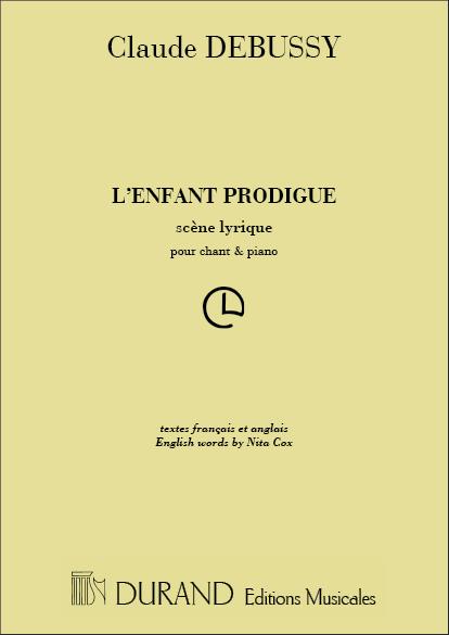 Enfant Prodigue Cht-Piano ( Fr-Ang )